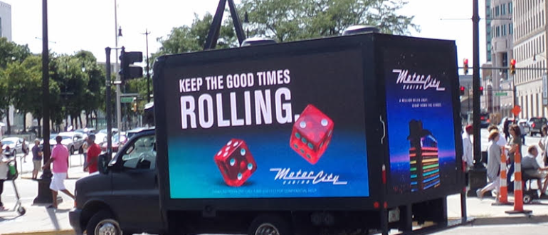 Digital LED Truck outdoor advertising