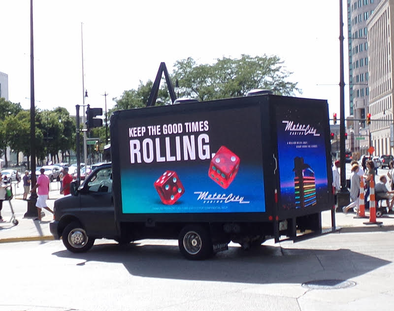 Digital LED Truck outdoor advertising