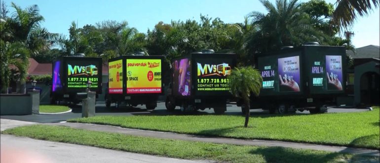 MVS led mobile trucks