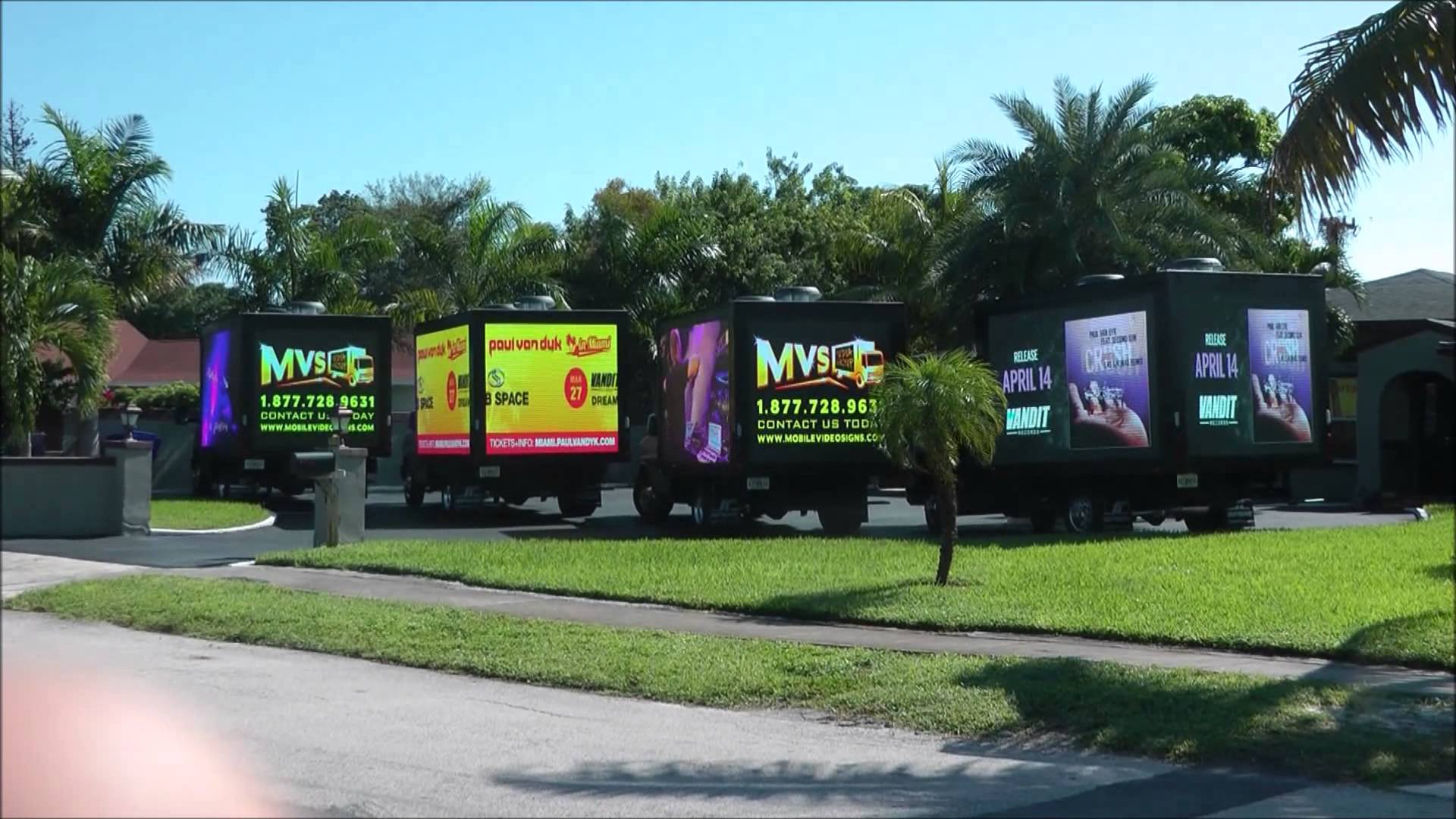 MVS led mobile trucks